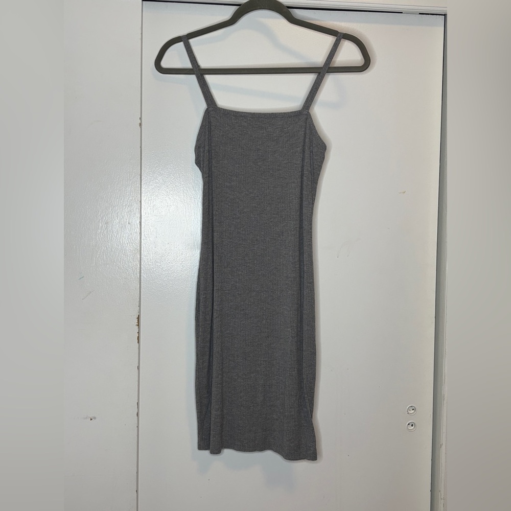 Bozzolo Charcoal Strapless Dress